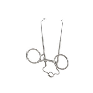 Retractor de Tejido Cutáneo con Resorte Autorretenible, Instrumento Quirúrgico de Acero Inoxidable de Alta Calidad, Ajustable con Trinquete - Product Image 1