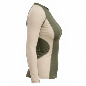 Camiseta Deportiva de Manga Larga para Mujer, Sublimada, para Gimnasio, MMA, de Alta Calidad, Transpirable, Suministro Directo de Fábrica, Hecha a Medida - Product Image 4