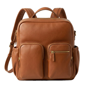 Sac à dos multifonctionnel pour bébé, grande capacité, imperméable, sac à couches de maternité avec port de charge, bouteille isotherme - Product Image 6