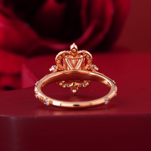 แหวนเพชรแล็บโกรว์ 1.30 กะรัต VVS2 ฝังแบบหนามเตย ทองคำแท้ 14K - Product Image 4