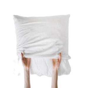 Housse de coussin réversible en coton tissé 100% SKVT INDIA, écologique, recyclée, motif uni, respirante, élégante, imprimée OEM - Product Image 4