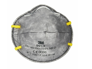 Mascarilla Respiratoria Desechable 9913, Ligera y Cómoda, Protección Contra Vapores Orgánicos, Ácidos, Gases y Ozono - Product Image 2