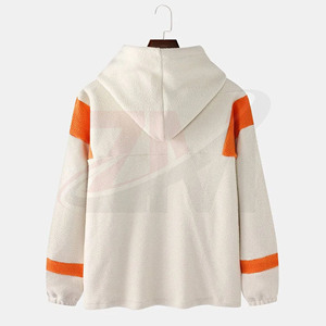 Sudaderas con capucha de lana de dos colores, manga larga, talla personalizada, cómodas, para hombre, novedades, marca personalizada, calidad. - Product Image 2