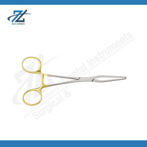 Pinza Vascular Fogarty de Acero Inoxidable, Pinza Atraumática para Tejidos y Vasos Sanguíneos con Mordazas Recubiertas de Goma, Instrumento Quirúrgico - Product Image 3