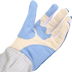 Guantes de Esgrima Protectores, Transpirables, Absorbentes de Sudor, Duraderos, Cómodos, Ligeros, para Entrenamiento Deportivo - Product Image 2