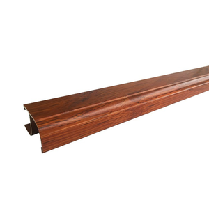 ราคาดีที่สุดสำหรับโปรไฟล์อะลูมิเนียมลายไม้แบบกำหนดเอง เกรด 6000 ซีรีส์ สำหรับตู้รองเท้า - Product Image 1