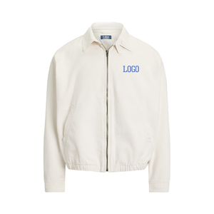 Premium Embroidered Front Bayport <b>Jacket</b> <b>Men</b> Vintage Americana OEM Custom Heritage <b>for</b> Outerwear Waterproof Windproof - Product Image 1