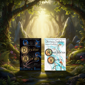 Divine Rivals + Ruthless Vows (2 <b>Books</b>) (Letters of Enchantment) by Author Rebecca Ross <b>Paperback</b> Custom Softcover <b>Book</b> Printing - Product Image 2