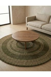 Modern Soft Wool <b>Hand</b> <b>Tufted</b> <b>Rug</b> with Anti-Slip Bottom for Bedroom Living Room Hotel Decor - Product Image 3