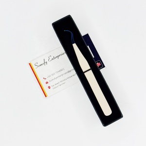 Pinces à cils professionnelles Somofy de haute qualité en acier inoxydable, pointes personnalisables, précision, antistatiques, pointes lisses, durables - Product Image 1