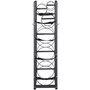 Rack per Serbatoi di Refrigerante con 3 Bottiglie Piccole da 30 libbre, Supporto per Cilindri 12.79x12.99x47.12 pollici per Altri Cilindri di Refrigerante - Product Image 1