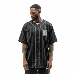 Camiseta de Béisbol Holgada para Hombre, Sublimada, Estilo Lacrosse, Ropa Urbana Pesada para Equipos y Clubes, ¡Gran Oferta! - Product Image 6