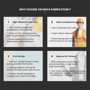 Table à manger Calacatta Gold Bold Veins, luxe, 93% cristal de quartz, rectangulaire, extra longue, antibactérienne, en pierre de quartz - Product Image 6