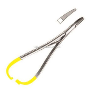 HOT-SALE WARSAW T/c Tip Metzenbaum Needle Holder Stainless Steel Suture Surgical Instrument | needle holder - Product Image 4