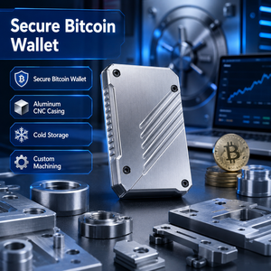<span class=keywords><strong>Cartera</strong></span> de Hardware Segura con Carcasa de Aluminio CNC para Protección de <span class=keywords><strong>Criptomonedas</strong></span> en Almacenamiento en Frío - Product Image 3
