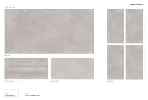 Elegantes azulejos de porcelana Punch Luster Porsh de gran formato 600X1200 para pisos y paredes en proyectos comerciales e interiores de lujo. - Product Image 2