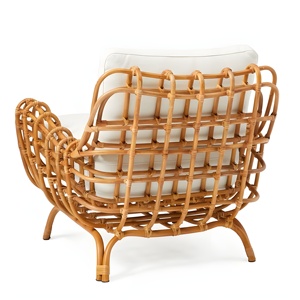 Conjunto de sofá de ratán para el hogar, muebles sencillos y cómodos, sillas naturales de buena calidad, de Vietnam - Product Image 4