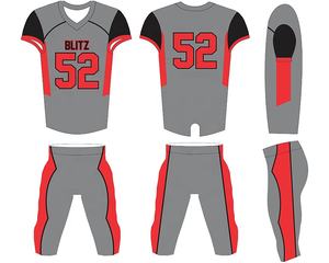 Uniformes de Fútbol Americano al por Mayor, Nuevo Diseño de Moda, Uniformes de Fútbol Americano Personalizados, Uniformes de Fútbol Americano Más Vendidos - Product Image 2