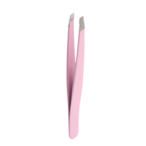 Pinzas Profesionales de Acero Inoxidable para Cejas - Herramienta de Depilación de Precisión con Punta Inclinada para Salones de Belleza y Cuidado Personal - Product Image 1