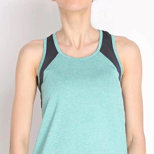 100% New Polyester Women Tank <b>Top</b> Fitness Clothing Breathable Racer Back Gym Tank <b>Top</b> Running Sport Tank <b>Top</b> for Girls - Product Image 5