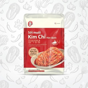 Salsa de Kimchi Coreana en Bolsa de 180g – Pasta de Chile O'food Lista para Usar para Kimchi de Repollo Napa, Sabor Coreano Auténtico - Product Image 1