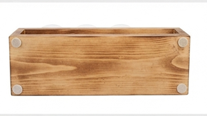 Support à verres en bois fait main, présentoir à 4 verres, style rustique, pour bar à domicile - Product Image 2