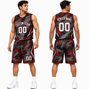 Uniforme de Baloncesto, Ropa Deportiva, Conjunto de Camiseta y Pantalones Cortos Personalizados para Equipo, Fabricante, Proveedor, Fábrica, Jugador - Product Image 2