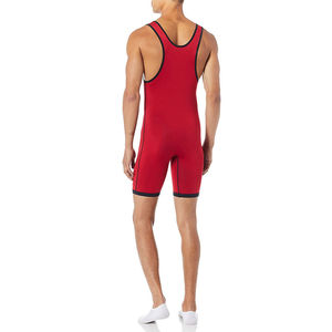 Custom Logo Wrestling <b>Singlet</b> Custom Logo Weightlifting Suit Compression Wrestling Competition Uniform Manufacture In Pakistan - Product Image 1