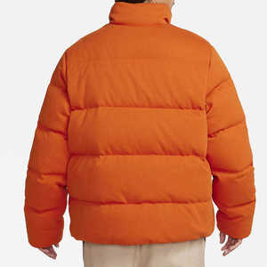 Fashion Winter Orange Puffer <b>Jacket</b> Men <b>Women</b> Thick Warm Quilted Bubble Coat Windproof Stand Collar Oversized Padded <b>Parka</b> Outer - Product Image 2