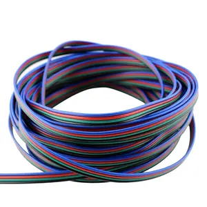 Electric Extension Wire Cable For Single Color RGB RGBW LED Strip Light 2Pin 3Pin 4Pin 5Pin 5M 10M 20M 18AWG 20AWG 22AWG