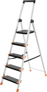 <b>Foldable</b> Aluminium Ladder with Wide Anti Slip <b>Steps</b> - Product Image 6