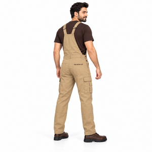 Combinaison en coton et polyester non FR pour vêtements de travail industriels généraux et personnel de maintenance, pour la fourniture en gros d'uniformes industriels - Product Image 4