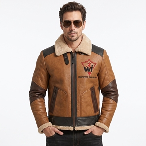 Men Leather Jacket Classic Casual Leather <b>Coat</b> Soft Premium Material Comfortable Lining Durable Design For Everyday Wear Travel - Product Image 1