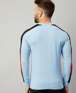 T-shirts à manches longues en coton 100 % noir et blanc, collection été 2026, vente en gros Chine, unisexe, stock en vrac, respirants - Product Image 3