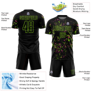 <b>Athletics</b> Men’s Digital Camo Football Kit 200-240 GSM Quick Dry 100%Polyester Custom Logo Soccer Uniform - Product Image 6