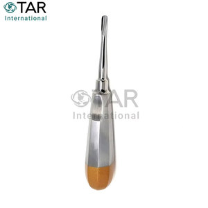 เครื่องมือถอนฟันแบบตรง ขนาด 5 มม. ด้ามจับสีทอง ทำจากสแตนเลส สำหรับการถอนฟัน ใช้ในทางทันตกรรม - Product Image 5