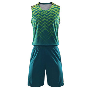 Uniforme de Baloncesto Deportivo de Alta Calidad con Logotipo Personalizado, para Hombre, Transpirable, de Secado Rápido, 100% Poliéster - Product Image 1