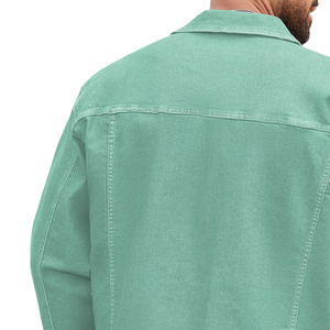 Veste en jean pour homme de style vintage, confortable à porter, de bonne qualité, taille adulte, nouveau style tendance. - Product Image 6