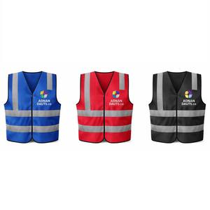 Chaleco de Seguridad de Alta Visibilidad, Talla Estándar, Antiestático, Reflectante, para Trabajo en Exteriores, Construcción y Seguridad - Product Image 3