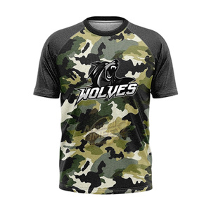 Ensemble de maillots de basket-ball camouflage Wolves, vêtements de sport sublimés respirants pour adultes, tenue d'équipe unisexe avec sac à dos - Product Image 5