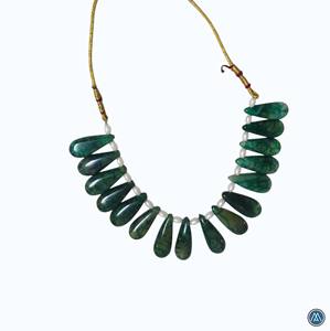 Collar con Colgante de Corazón de Piedras Preciosas Naturales de Primera Calidad, Estilo Étnico, Hecho a Mano, Joyería de Moda para Mujer, Más Vendido - Product Image 2