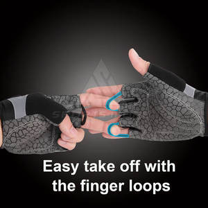 Nouveaux gants de cyclisme à faible MOQ, protection des mains, gants de cyclisme personnalisés, gants de cyclisme au design personnalisé - Product Image 4