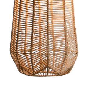 Chic <b>Vintage</b> Style Natural Rattan Lampshade Woven Pendant Light Fixture Farmhouse Hanging Ceiling Chandelier <b>Lamp</b> Kitchen - Product Image 4
