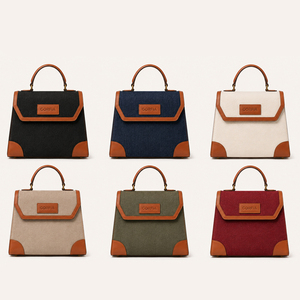 Bolso de Mano Original para Mujer, Marca Privada Gorfia, Bolso Tote de Cuero PU, Correa de Hombro Ajustable, Diseño con Compartimentos - Product Image 4