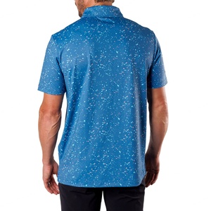 Wholesale Custom Embroidery Logo Polo Shirt High Quality Golf T-Shirt Stand Collar Breathable Moisture <b>Wicking</b> Quick Dry XL Size - Product Image 6