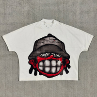 Ensemble T-shirt et short en jean personnalisé avec logo imprimé, en coton, séchage rapide, effet délavé soleil, délavé à l'acide, pour homme