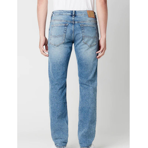 Nouveau Jean en Denim Homme 2023 – Coupe Slim Droite Extensible, Idéal pour le Travail et les Occasions Décontractées – Pantalon en Coton Bleu - Product Image 3
