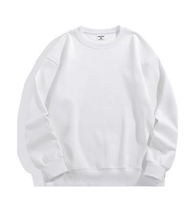เสื้อฮู้ดดี้โอเวอร์ไซส์คุณภาพสูง สีพื้น ผ้าฝ้ายเฟรนช์เทอร์รี่ สวมใส่สบายๆ สำหรับฤดูใบไม้ร่วง ดีไซน์กระเป๋า ทรงปกติ - Product Image 2