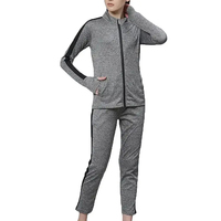 Ensemble de course d'hiver 2 pièces sur mesure pour homme, style hip-hop, en polaire polyester/coton, respirant, séchage rapide, léger