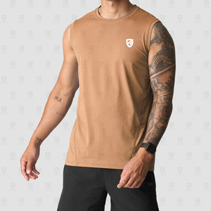 High Quality Breathable Eco-Friendly Ultra-light Sporty Crew Neck Marathon Racing <b>Singlet</b> Tank Tops <b>Men</b> Women 100% Cotton Quick - Product Image 4